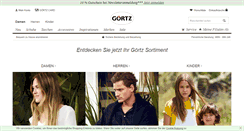 Desktop Screenshot of goertz.at